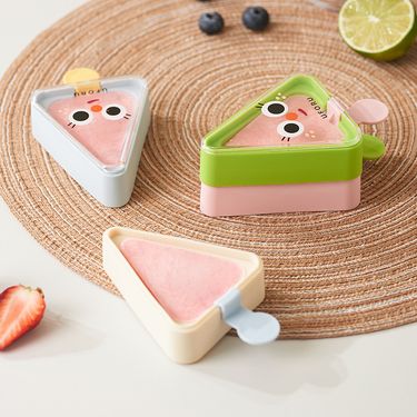 Ice Cream Mold Household Children's Food Grade Popsicle Popsicle Ice Cream Single Compartment Homemade DIY Silicone Mold With Lid_voghion.com