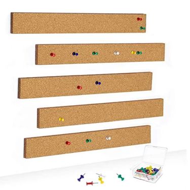 Factory direct self-adhesive Cork 30*5cm office learning home decoration noteboard_voghion.com