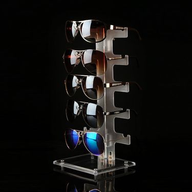 A1 double row 10 pairs of glasses frames sunglasses sunglasses display rack glasses display rack glasses frame desktop display_voghion.com