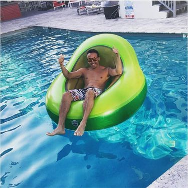 Swimming Rings Pvc Inflatable Adult Fruit Floating Row Inflatable Duck Pear Life Buoy_voghion.com