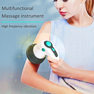 Massager Body Slimming Roller AntiCellulite ElectricHandheld Infrared Massage For Arm Leg Hip Belly Fat Remove_voghion.com