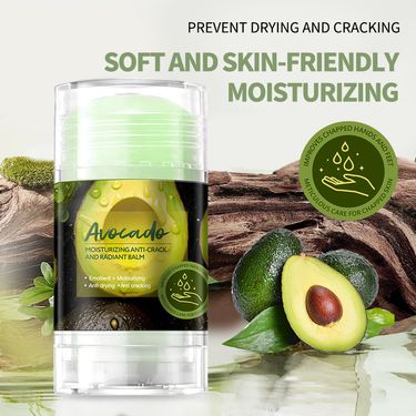 OCHEAL Vaseline Peach Moisturizing Hand Cream Foot Cream Freeze Cracking Cream Anti-Dry Anti-Freeze Anti-Cracking Cream Double Protection Stick 40g Mo_voghion.com