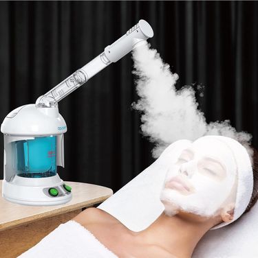 Facial DENFANY nano ion with extendable 360 ° rotating arm - portable facial steamer suitable for personal care at home_voghion.com