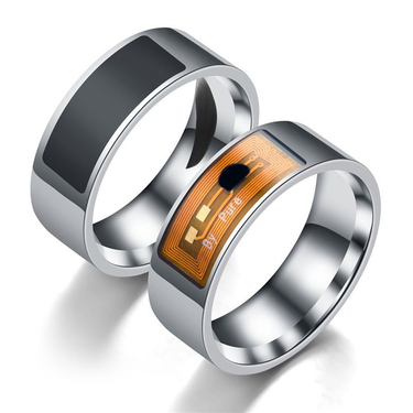Hitech NFC Smart Magic Stainless Steel Wearable Fashion Finger Ring For Mobile Phone_voghion.com