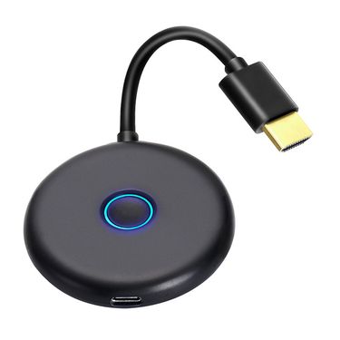 WiFi Display Dongle Portable Dual-band Display Receiver 2.4G 5G Wireless Same Screen Device Charging Cable Dropshipping_voghion.com
