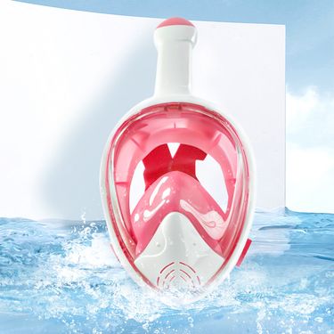 Children's snorkeling kit Waterproof and fog-proof snorkeling mask Full dry diving goggles_viptrois.com