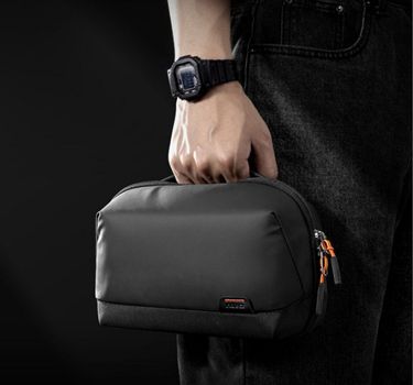 25 New Digital Storage Bag, Data Cable Storage Bag, Accompanying Bag, Messenger Bag, Travel Portable Bag._voghion.com