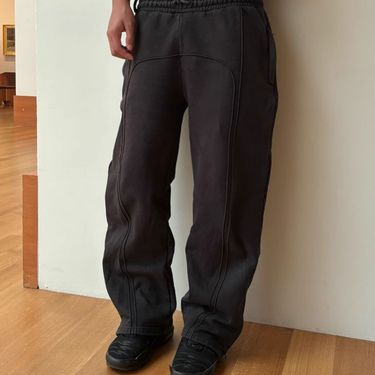 Y2K Streetwear Elastic Drawstring Jogger Pants For Men & Women - High-Waisted Loose Fit Hip-Hop Casual Sweatpants With Fleece Lining_voghion.com