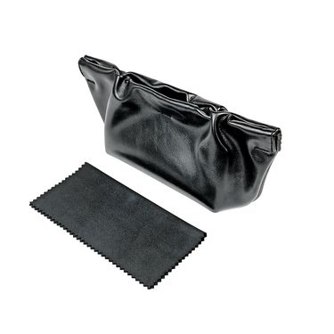 Unisex Black Cloud Sunglasses Soft leather convenient and comfortable magnetic sunglasses_voghion.com