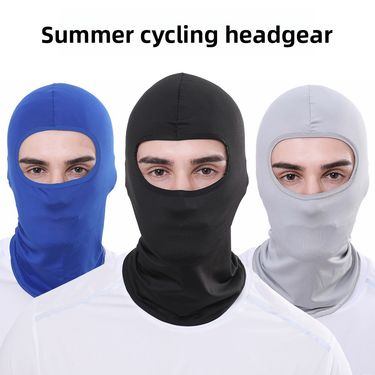 Unisex Headgear Ice Silk Cycling Mask Summer Outdoor Sun Protection Headgear Bicycle Riding Ice Silk Headgear Exposed_voghion.com