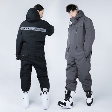 Men's Winter Ski Suit, Outdoor Set, Waterproof, Windproof, Thickened And Warm One-piece Cycling And Fishing Jumpsuit_voghion.com