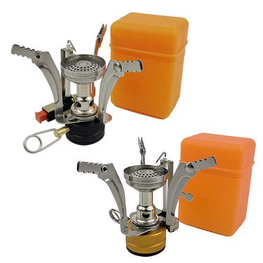 Outdoor Supplies Mini Stove Head Camping Stove Integrated Electronic Ignition Stove Head Outdoor Propane Gas Stove Picnic Stove_voghion.com