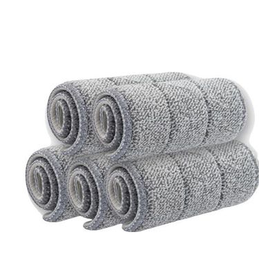 5/7/10PCS Microfiber Floor Mop Cloth Replace Rag Self Cleaning Cloth Home Bathroom Washing Mop Pad Rags Wet and Dry_voghion.com