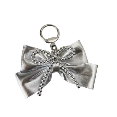 Bow Pendant Fashion Bag Accessories Keychain Components_voghion.com