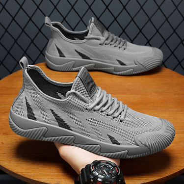 2025 New Summer Breathable Leisure Sports Versatile Running Soft Sole Mesh Face Men's Trendy Shoes_voghion.com