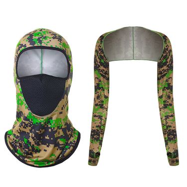 Cycling Face Mask Outdoor Sports Pullover Hat Summer Sun Protection Shawl Multi-use Raglan Sleeve Cover Combination_voghion.com