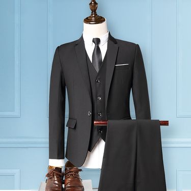 vest pants three piece set Hight Quality Custom Sport Coat and Blazer For Men Suit Business_mkmklike.com