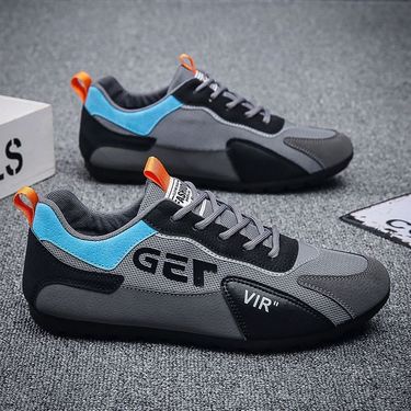 Summer new breathable canvas men's Korean version, versatile bottomed sports and casual flat shoes, trendy shoes_voghion.com