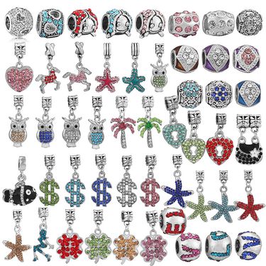 Jewelry Findings Autumn And Winter New Owl Starfish Beads DIY Beads_voghion.com