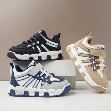 Mother & Kids Shoes Autumn And Winter New Korean Version Children's Running Shoes Fashionable Breathable Elementary School Students Casual Shoes_voghion.com