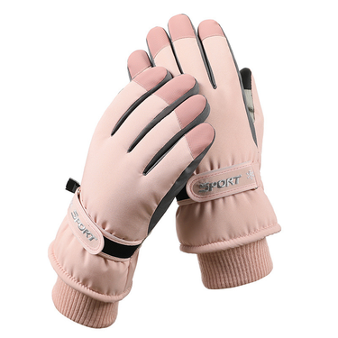 Winter New Ski Gloves Men Women Outdoor Cycling with Touchable Screen for warmth, plush and thick gloves,_voghion.com