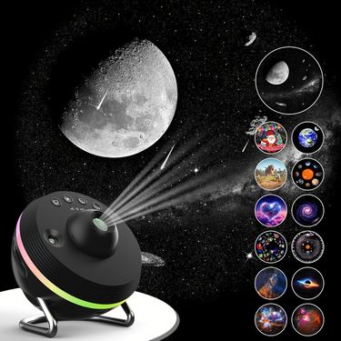 The Starry Sky Projector Is A Multi-functional 13-in-1 Galaxy Projector That Can Create A Starry Sky Atmosphere For Sleep, Featuring Dynamic Meteor Ef_voghion.com