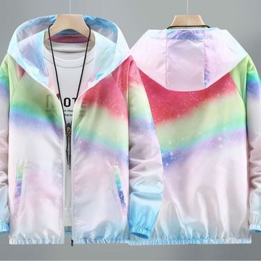Men's Clothing for men and women couples summer thin section breathable men's sunscreen clothing outdoor sports anti-ultraviolet jacket tide_voghion.com