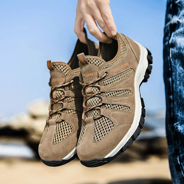 New Anti-splashing Water Mid-top Warm Outdoor Hiking Shoes Hiking Shoes_voghion.com
