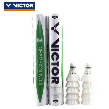 Victory VICTOR/Weike Du Badminton Durable Flight Stable Training 12-Pack Competition No. 3 CP3_voghion.com
