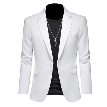 15colors Men's Clothing Casual Suit, Large Size Slim Suit Jacket, Men's Wedding Dress, Business Suit, Single Suit Jacket_mkmklike.com