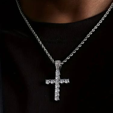 American Ankh Cross Men's Simple Jewelry Casual Pendant Hip Hop Necklace Pendant Men's Hot Cross_voghion.com