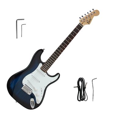 Single Shake ST Series Set Blue Professional Grade For Children And Adults Beginners Electric Guitar_voghion.com