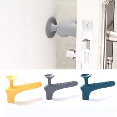 Silicone Handle Protective Anti-collision Baby Doorknob Protect Door Knob Cup Safety Cover Noiseless Suction_voghion.com