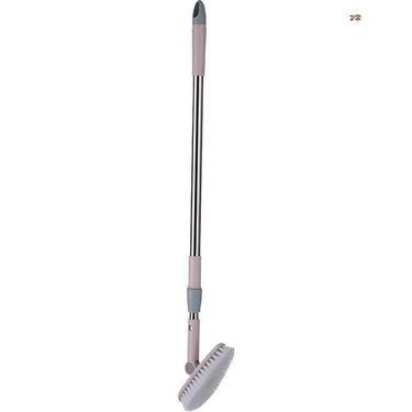 Household bathroom long-handled brush outdoor floor tile ceramic tile to scrub brush toilet bath floor cleaning brush_voghion.com