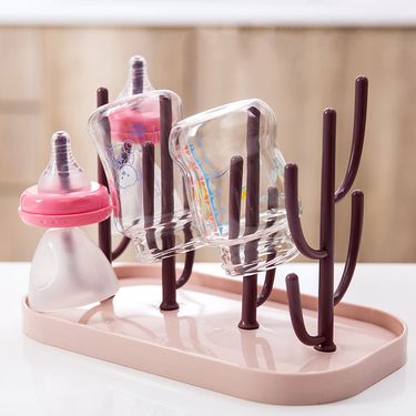 Baby Feeding Bottle Drain Rack Nipple Feeding Cup Holder Storage Drying Rack Cleaning Dryer Drainer Storage Drying Rack_voghion.com