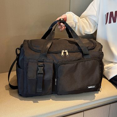 New Travel Bag Oxford Cloth Multi-function Portable Shoulder Short-distance Luggage Bag Sports Swimming Fitness Bag_voghion.com