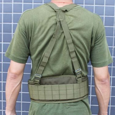 Tactical Multi-Purpose Sleeve Outdoor Training Wide Belt Camouflage Nylon Carrying Strap_voghion.com