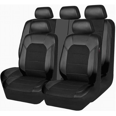 Car seat cover cushion universal size leather sandwich five seats_voghion.com