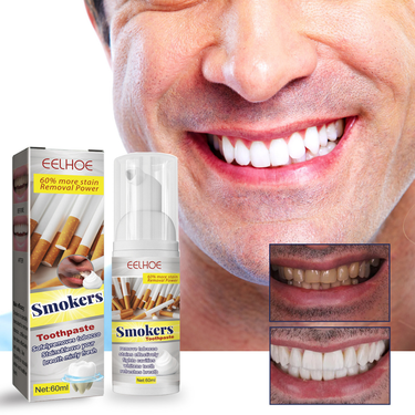 EELHOE toothpaste for cleaning, refreshing breath, removing stains, yellowing, smoking, and brightening teeth_voghion.com