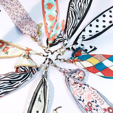 Silk Scarf High-End Hanging Glasses Strap Anti-Lost Mask Chain_voghion.com