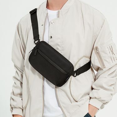 Men's Sports Cell Phone Waist Mini Crossbody Bag Lightweight Casual Shoulder Bag Fashion Chest Bag_voghion.com