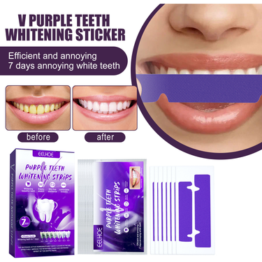 Whitening beautiful V34 Tooth Patch Tooth Care Whitening Tooth Cleansing Beauty Tooth Patch Cleaning and Decontaminati_voghion.com