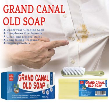 Jaysuing Laundry Soap Clothes Cleaning Mildew Spots Oil Stains Underwear Soap Hand Deep Cleaning Easy To Rinse Without Hurting Hands_voghion.com
