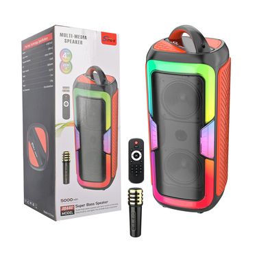 New APP Card Wireless Bluetooth Speaker Tie Rod Outdoor Cylinder Overweight Bass High Power Portable Audio Stereo_voghion.com