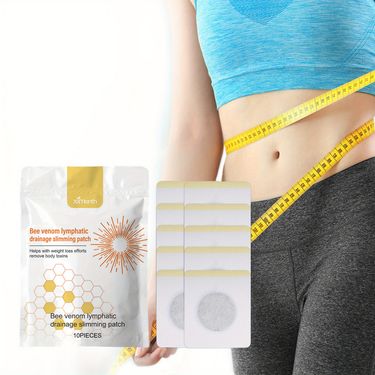 Bee venom ymphatic drainage slimming patch Slimming Body Shaper Patches Firming &Tightening for Belly Healthy Soothing Navel Stickers Slimming Patches_voghion.com
