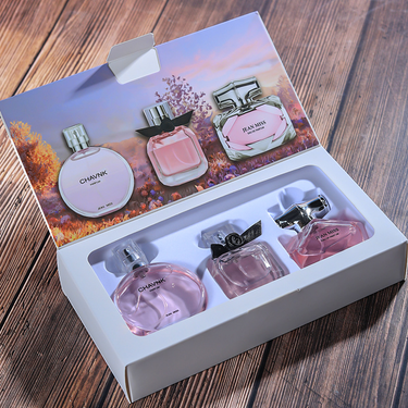 2024 New Perfume City Yixiang Brand Heart Language Gift Box Women's Perfume Set Durable Fragrance Popular Vietnam Perfume_voghion.com