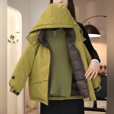 Boys' Down Cotton Jackets For Middle And Large Children, Winter Thickened Cotton Padded Jackets For Warm Babies_voghion.com