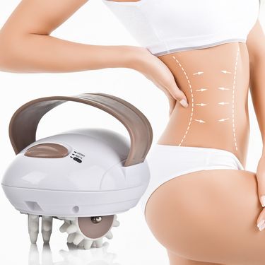 3D Body Slimming Massage Roller Electric Back Massager Weight Loss Anti-Cellulite Fat Burner Beauty Machine Skin Lifting Device_voghion.com