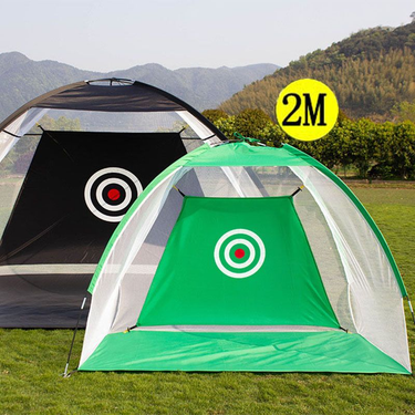 2M Practice Net Tent Strike Cage Outdoor Indoor Grassland Mesh Mat Garden Training Equipment Golf Supplies_voghion.com