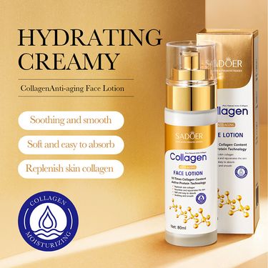 All English SADOER Bone Collagen lotion Moisturizing Oil Control&Water Replenishing Water Emulsion essence_voghion.com